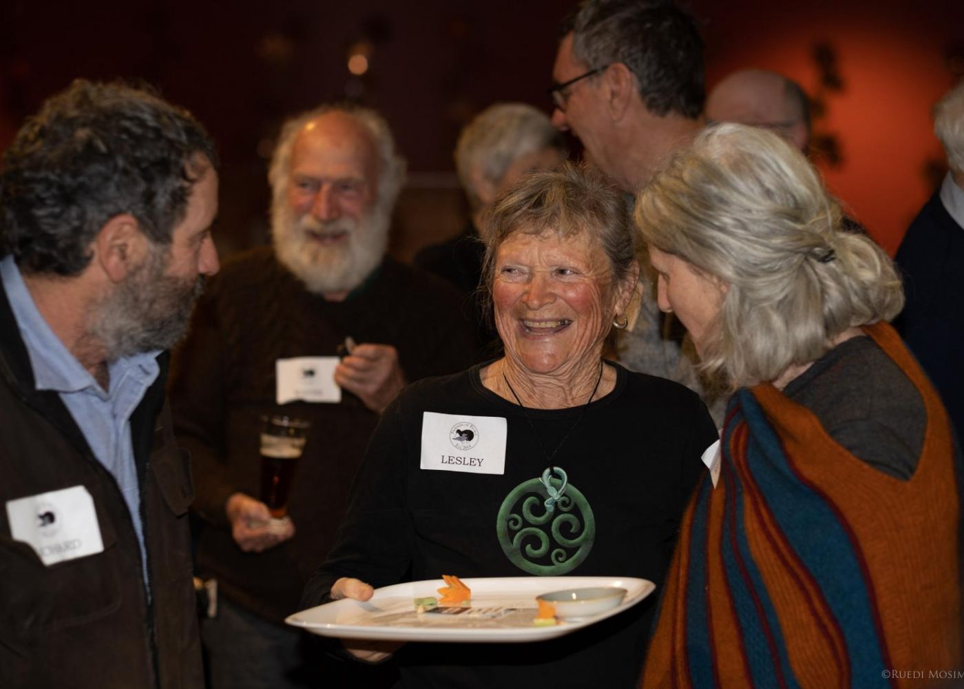 Richard, Wayne Elia, Lesley & Debs Martin